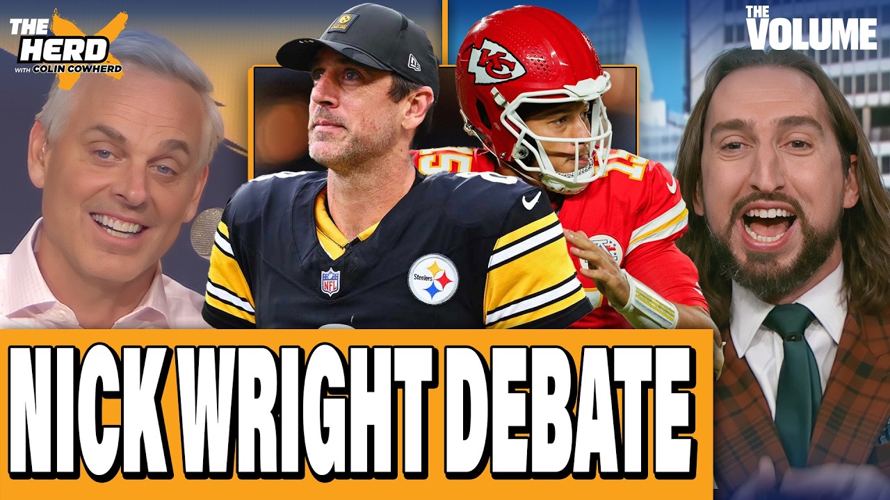 Colin Cowherd & Nick Wright DEBATE: NFL Draft, Chiefs, Rams, Aaron Rodgers | THE HERD
