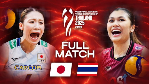 Japan 🇯🇵 vs. Thailand 🇹🇭 - World Championships 2025 | Full Match