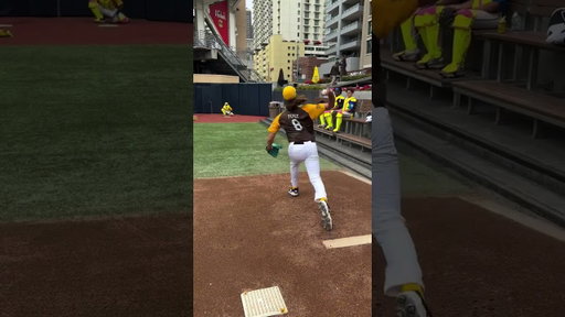 Striker Pence throwing heat before the All Star Game 👀#pg #strikerpence #mlb #pitcher #velo #shorts