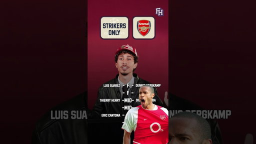 Strikers ONLY draft - which side scores more goals? #soccer #fifa #forward #premiereleague