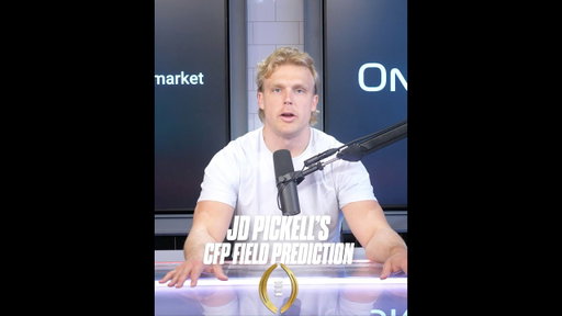 Here at the 12 Teams J.D. thinks will be in this year's College Football Playoff 🏆 #cfb #cfp