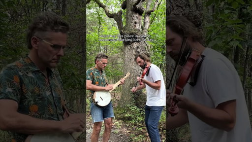 Always a good idea to appreciate what we have before it's gone #banjo #bluegrass #folkmusic #fiddle