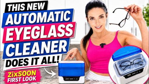 This New Automatic Eyeglass Cleaner Does Everything For You! ZiXSOON First Look