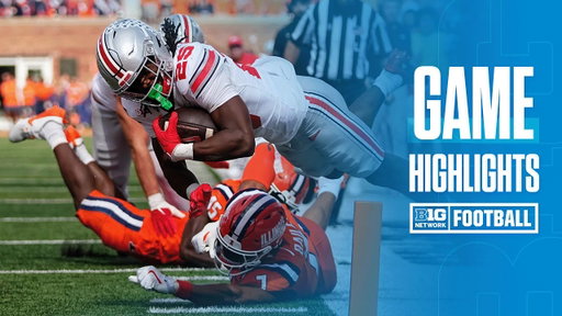 Ohio State at Illinois | HIGHLIGHTS | Big Ten Football | 10/11/2025