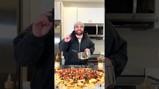 Loaded Tabletop Nachos w/ @tabasco_us Salsa Picante #sandwich