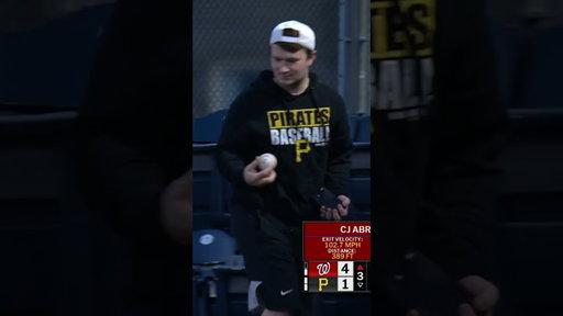 ON FIRE: CJ Abrams Homers For A Second-Straight Game