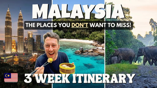The Best 3-Week Malaysia Itinerary |  Jungles, Islands & Delicious Food