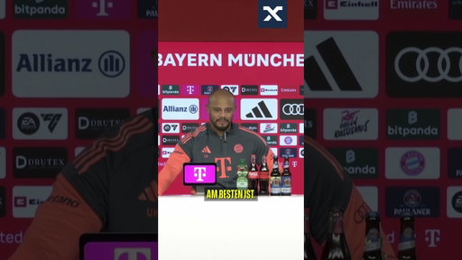 Vincent Kompany lacht sich kaputt und spricht von einer "Katastrophe" 😂 #shorts