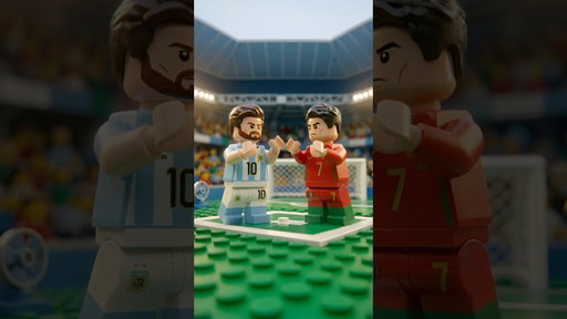 messi vs ronaldo lego