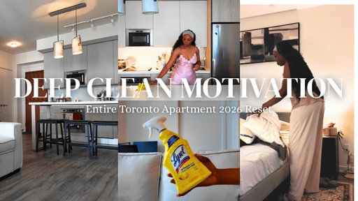 EXTREME DEEP CLEAN 2026 | Toronto Apartment Refresh + Cleaning Hacks + Mental Reset & Recovery Tip