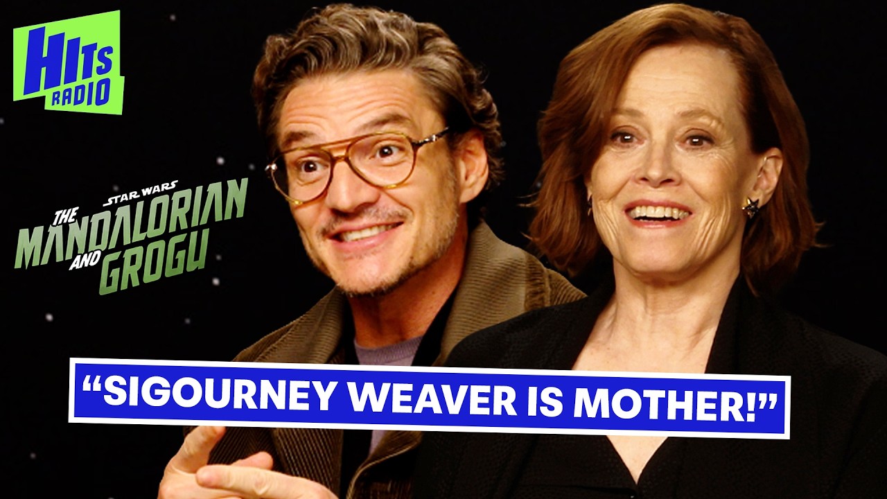 "Get Away From Her!" Pedro Pascal is Sigourney Weaver's No.1 Fan| Star Wars: The Mandalorian & Grogu