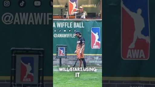 What Was on His Hand?🤔 #dingersornothing #wiffleball #baseball #shorts