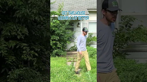 His PRISON SENTENCE left the yard to nature and the sidewalk PAID THE PRICE