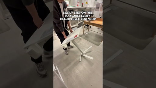 Check out this amazing #ikea #ikeafinds #heightadjustabledesk #adjustable #desk