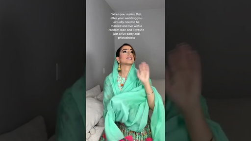 When you want the wedding but not the man 😤 #wedding #browntiktok