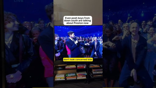 P-town on the map📍😂 #tayandalex #britawards #northern #preston #northerner