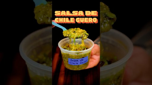 Salsa de Chile Guero #salsa101
