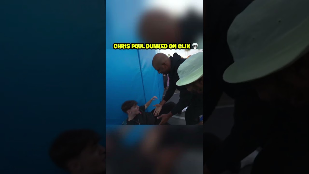 Chris Paul DUNKED on Clix 💀