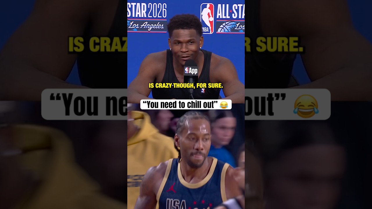 What Ant told Kawhi 🤣