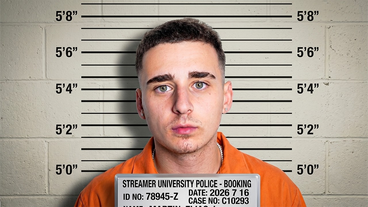 I got arrested at streamer university..