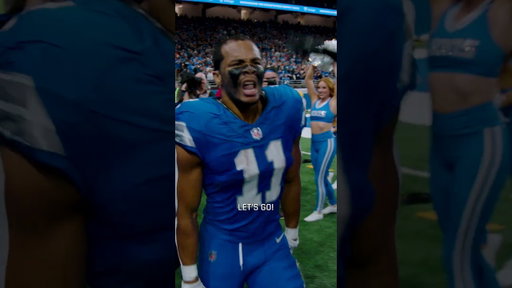 Coach Campbell couldn't help but smile at Kalif's punt return TD 😁 | Detroit #Lions #shorts