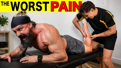 THE WORST PAIN ❗️ BRUTAL Feet & Knee Pain FIX | Deep Trigger Point Calf Massage