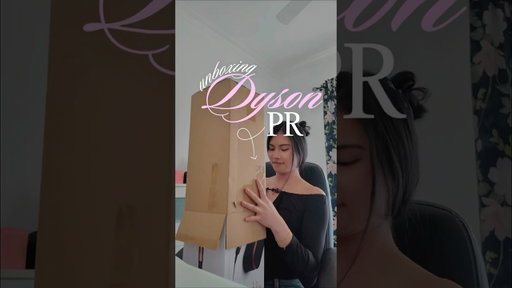 DYSON SENT ME GIFT?! 🎁🩷