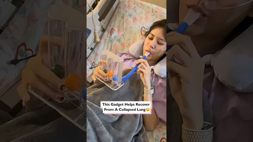 This Gadget Helps Recover From A Collapsed Lung 😲🫁