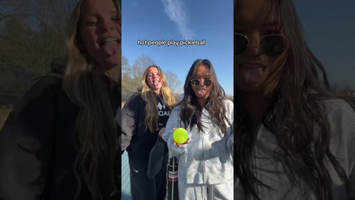 Hot People Play Pickleball