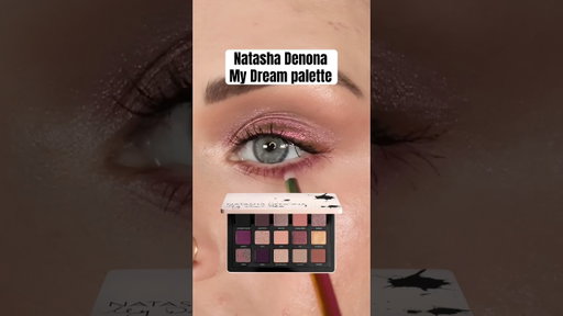 An easy way to wear a multichrome eyeshadow ✨ #natashadenona #mydreampalette