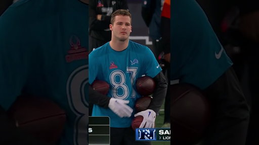 When Sam COOKED in the Pro Bowl Games High Stakes challenge ‼️ | Detroit #Lions #Shorts