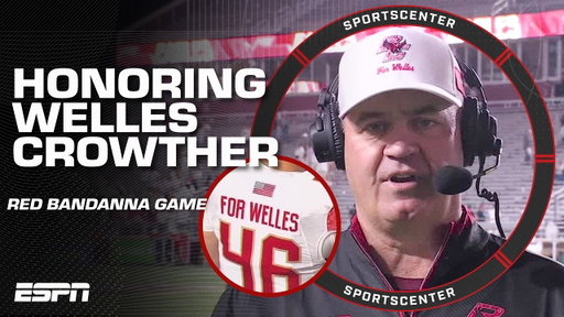 Bill O'Brien on the impact of the Red Bandanna Game & BC Alum Welles Crowther | SportsCenter