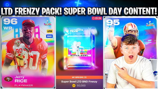 LTD FRENZY PACK! YOU HAVE 24 HOURS TO DO THIS NOW! SUPER BOWL DAY CONTENT AND ISSUES!