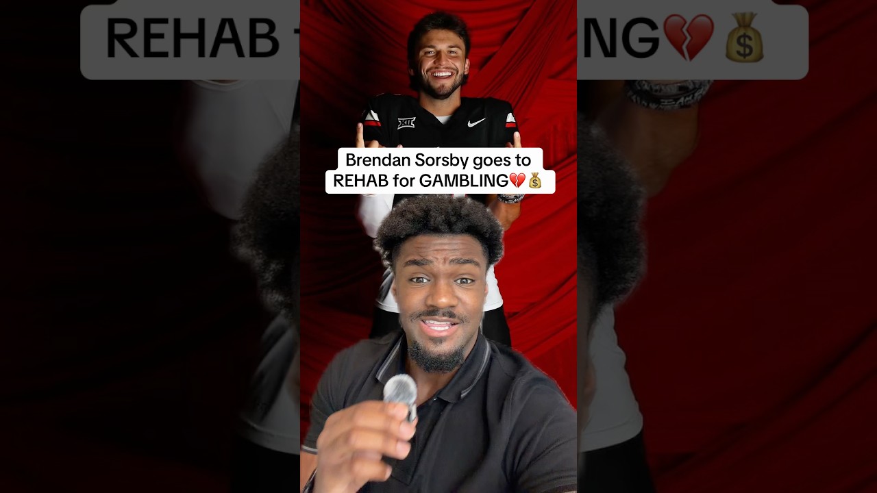 Brendan Sorsby is going to rehab for gambling💔 #football