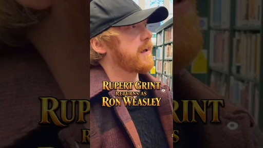 RUPERT GRINT IS RETURNING AS RON WEASLEY 🚨 #harrypotter