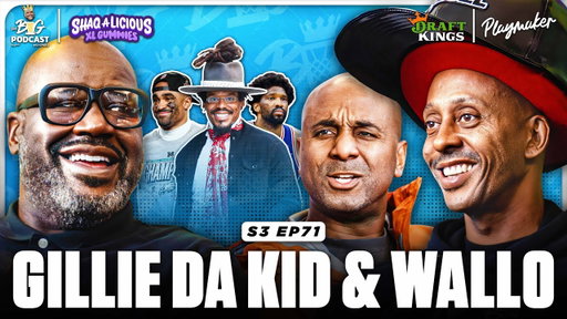 Gillie & Wallo Ride Shaq’s Roller Coaster? Talk Cam Newton BEEF + Embiid Missing Beginning Of Season