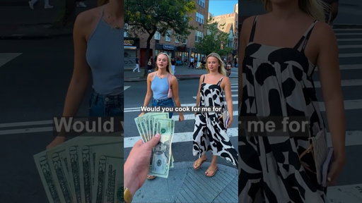Paying strangers to cook for me #cookingchallenge #cookforme #cooking #newyork