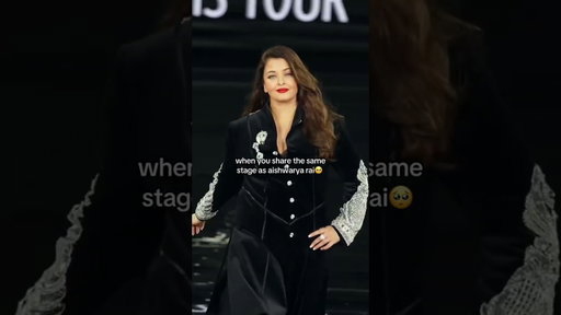 still feels surreal🥹 honoured to have walked the runway and shared the stage with the legendary