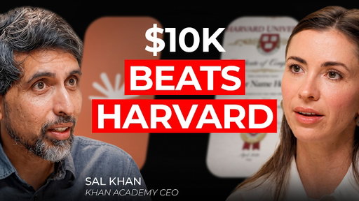 Khan Academy CEO: The Real AI Opportunity Is in Boring Industries | Sal Khan