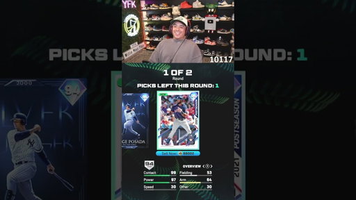WHAT ARE THE ODDS!?  #mlb #yfk #mlbtheshow26