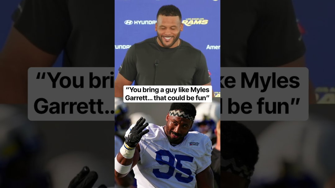 AD & Myles Garrett on the same defense is ABSURD 👀