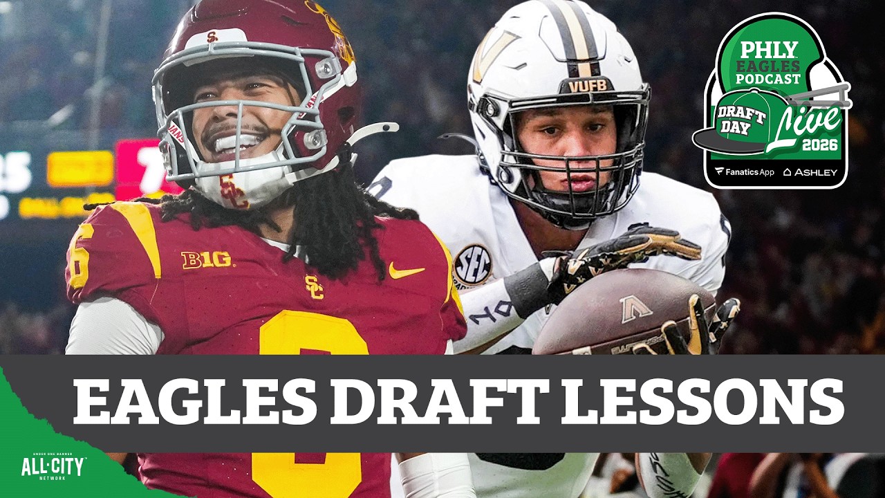 Eagles Draft Wrap: Makai Lemon, Eli Stowers & Howie Roseman’s MASTER PLAN | PHLY Eagles Podcast
