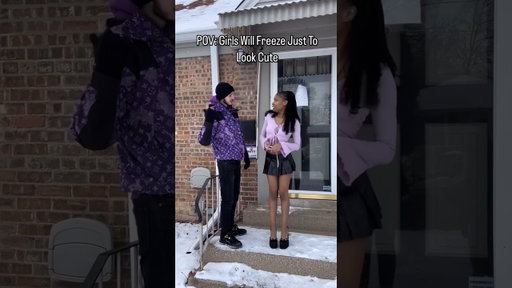 When Your Girl Never Gets Cold 😂 #shorts #comedy