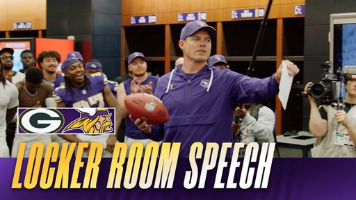 Kevin O'Connell's Locker Room Speech After Minnesota Vikings Comeback Win Over Green Bay Packers
