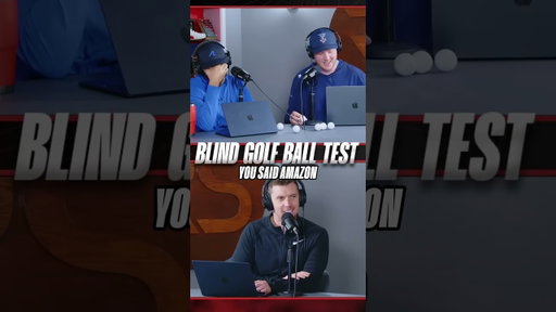 We BLIND tested golf balls... Which is the best 🤔