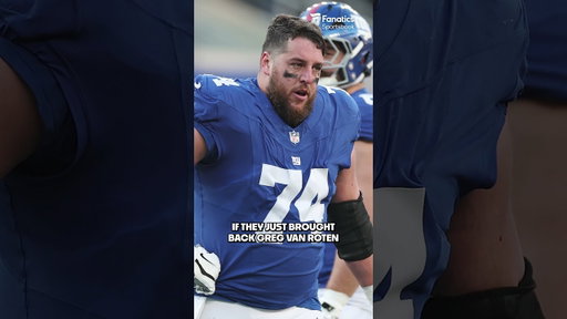 Giants are doing exactly what we didn't want