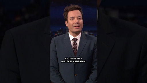 Jimmy recaps the ongoing war in Iran using #Trump’s own words. #FallonTonight