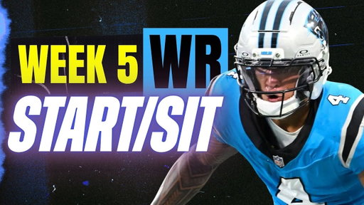 Week 5 WR START/SIT Every Match Up Analysis 🚨 MUST-Play & MUST-Bench Players (2025 Fantasy Football)