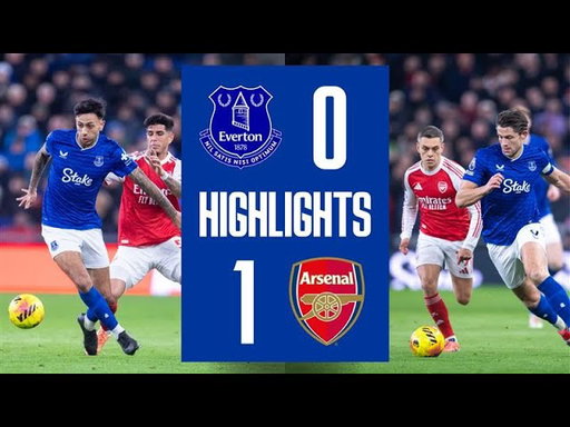 EVERTON 0-1 ARSENAL | PREMIER LEAGUE HIGHLIGHTS