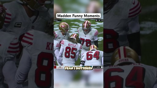 Madden 26 funny moments🤣 #madden #madden26 #thegoosetv #gaming #12daysofmadden